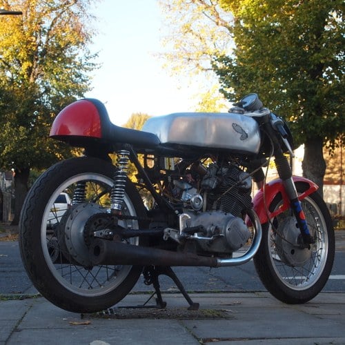 1963 Classic road legal Honda CB77 305cc Cafe Racer. SOLD VENDUTO