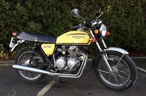 1976 Honda CB400 Four In Yellow In vendita