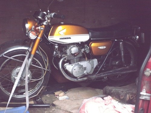 1971 Honda cb 175 k4 only 16k uk bike project  In vendita