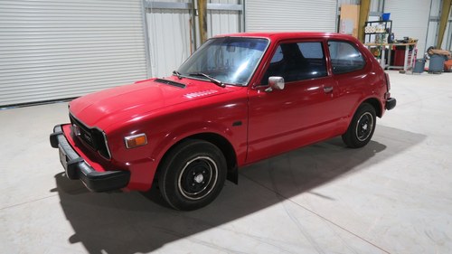 1978 Honda CVCC Dry Cali Clean Car Red(~)Black Manual  $6.9k For Sale