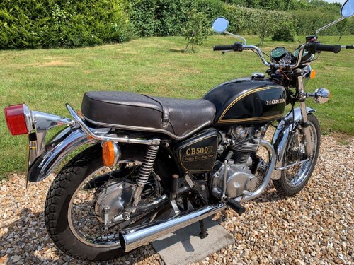 Honda CB500T 1975 practical usable classic SOLD