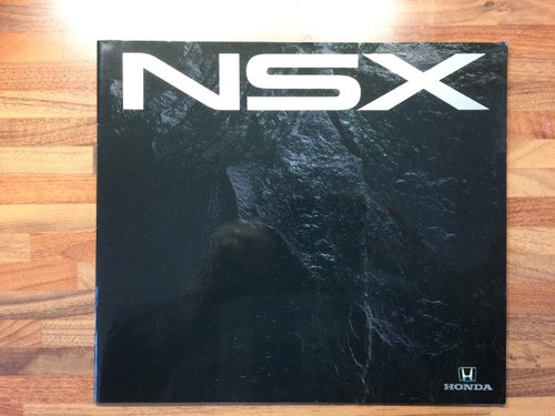 Honda NSX sales brochure SOLD