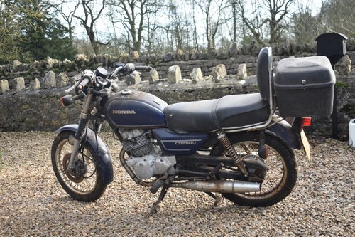 Lot 38 - A 1989 Honda CD250U project - 02/2/2020 For Sale by Auction