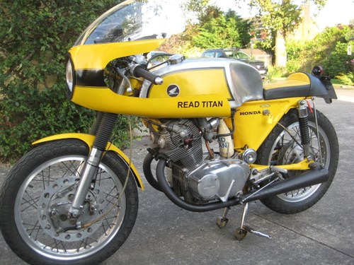 1965 Honda cb77 Read Titan Production Racer In vendita