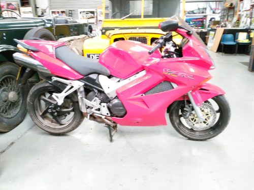 2003 Honda VFR 800 very low miles For Sale by Auction