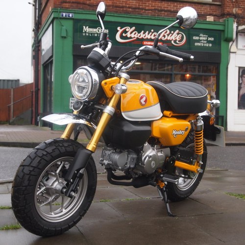 2018 Z125 MA-K Monkey Bike, 220 Dry Miles From New. SOLD