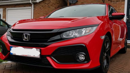 2018 Immaculate hondasr civic 10th gen red manual 1.0t For Sale