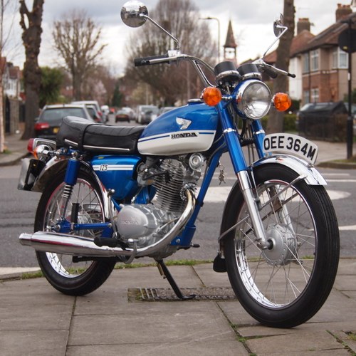 1973 Honda CB125 S UK Bike, RESERVED FOR JOE. SOLD