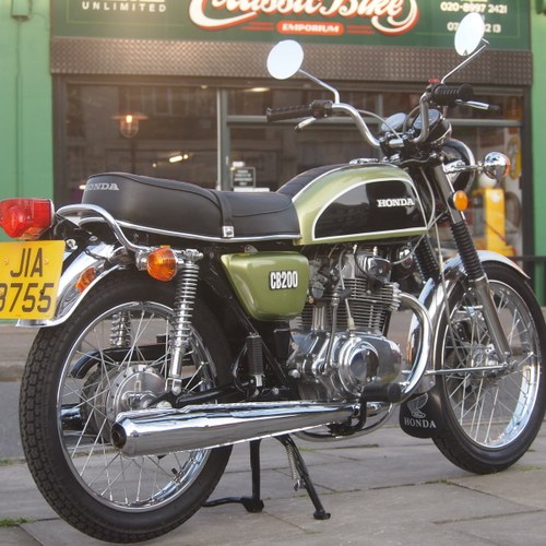 1976 Honda CB200 UK Bike, RESERVED FOR SHAUN. SOLD