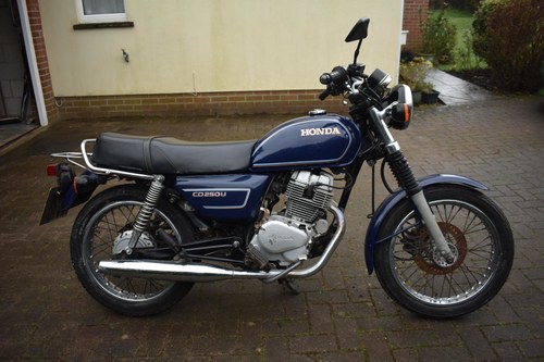 1990 Honda CD250U 06/05/20 For Sale by Auction