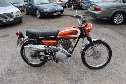 1971 Honda CL100 Single Four Stroke Matching Numbers  SOLD