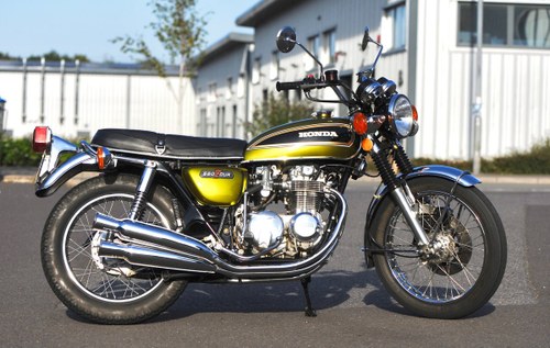 1975 Honda CB550 K1, 1800 genuine miles SOLD