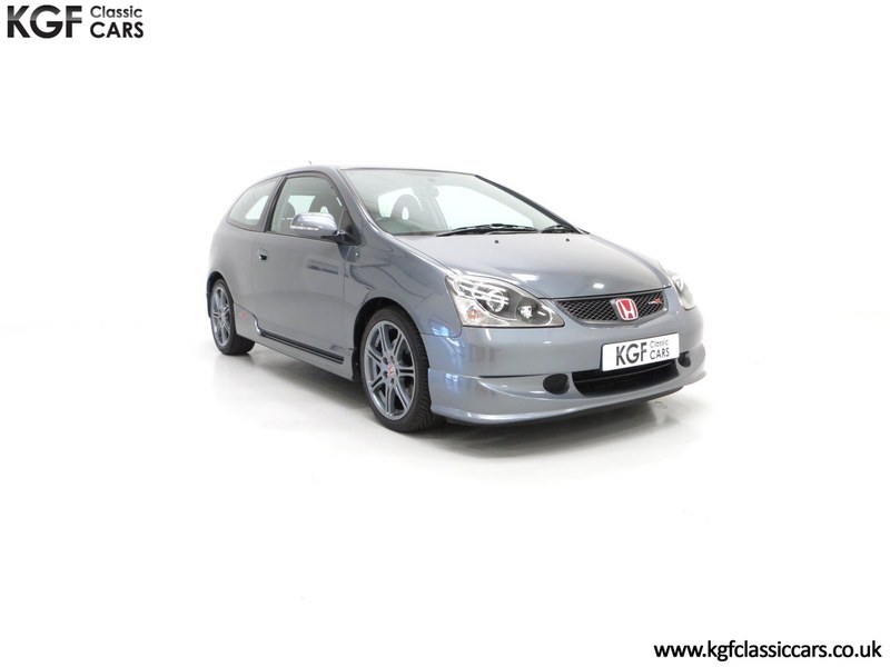 A UK Honda Civic Type R EP3 with 42,981 Miles
