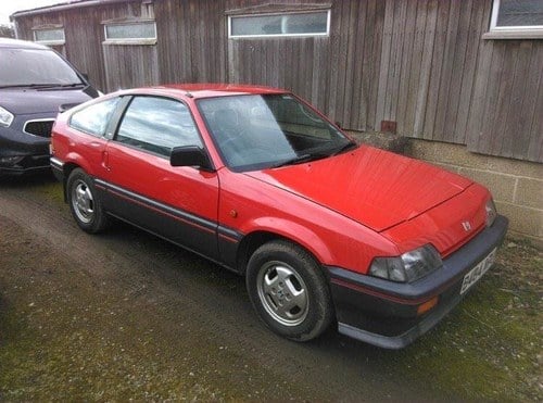 1985 Honda Civic CRX, 1488cc. For Sale by Auction