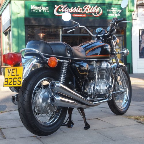 1978 Honda CB750 K7 Low Mileage. RESERVED FOR TERRY. SOLD
