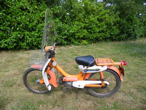 1974 Honda pc50 with rare additions and private plate SOLD