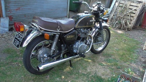 1976 Honda CB500T Classic Motor Cycle SOLD