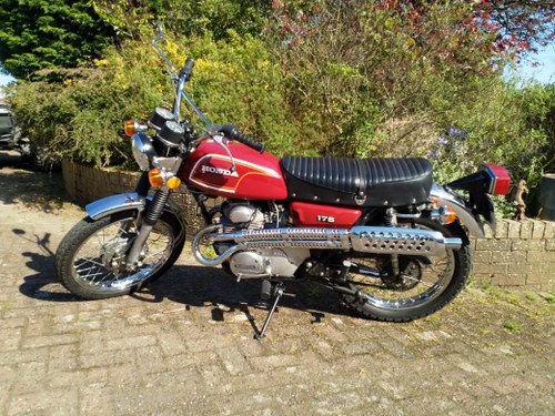 Lot 293 - 1972 Honda CL 175 - 27/08/2020 For Sale by Auction