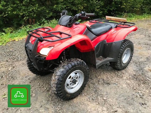 2009 HONDA TRX420 ROAD REG 4X2 LOG BOOK SEE VID CAN DELIVER VENDIDO