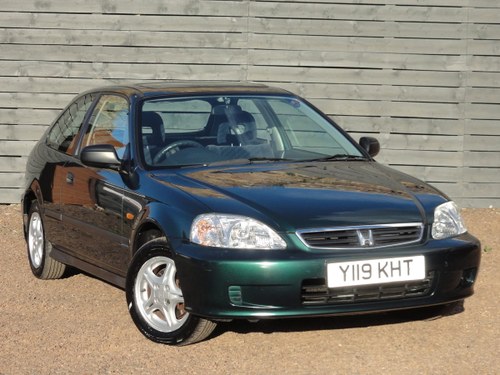 2001 Honda Civic EJ9 1.4i Auto, 1 Owner, FSH (19 Service Stamps) SOLD