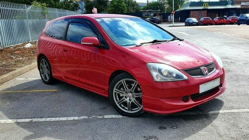 2004 Honda Civic Type R EP3 K20 Rare Red, Leather Seats For Sale