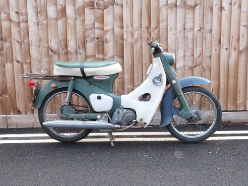 1965 Honda C100 50cc step through moped For Sale by Auction