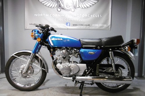 Honda CB125 1973 . Full restoration all correct SOLD