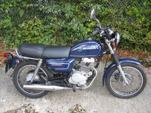 1993 Honda CD 250U For Sale by Auction