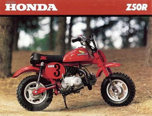 1981 Honda z50r 50cc project vintage rare 40 years VENDUTO