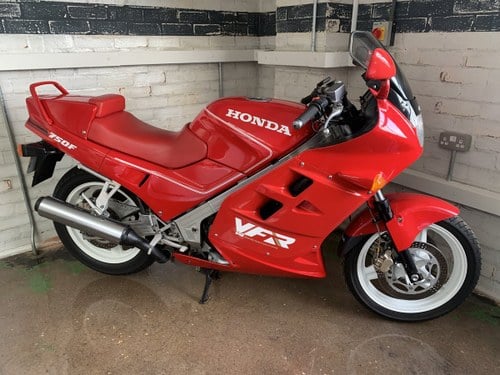 1990 HONDA VFR750 750F VERKAUFT