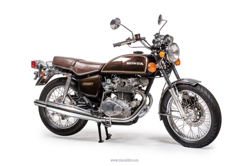 1975 Brown is the new black Honda CB500T For Sale