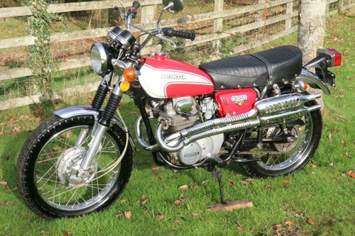 Honda CL350 CL 350 K5 1972 Low mileage totally untouched and SOLD