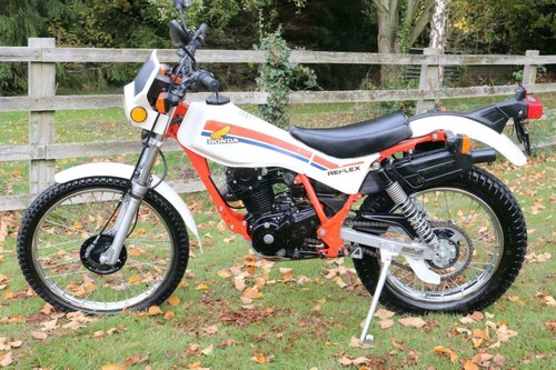 1986 Honda TLR 200 TL R 200 Reflex with just 613 miles from new!! SOLD