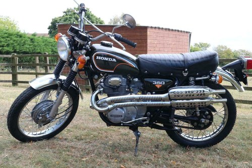 Honda CL350 CL 350 1972 Staggering used condition and low mi SOLD