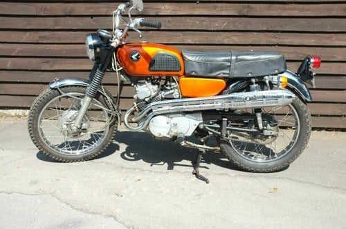 1968 Honda CL175 CL 175 Scrambler KO US Import Staggering untouch SÅLD