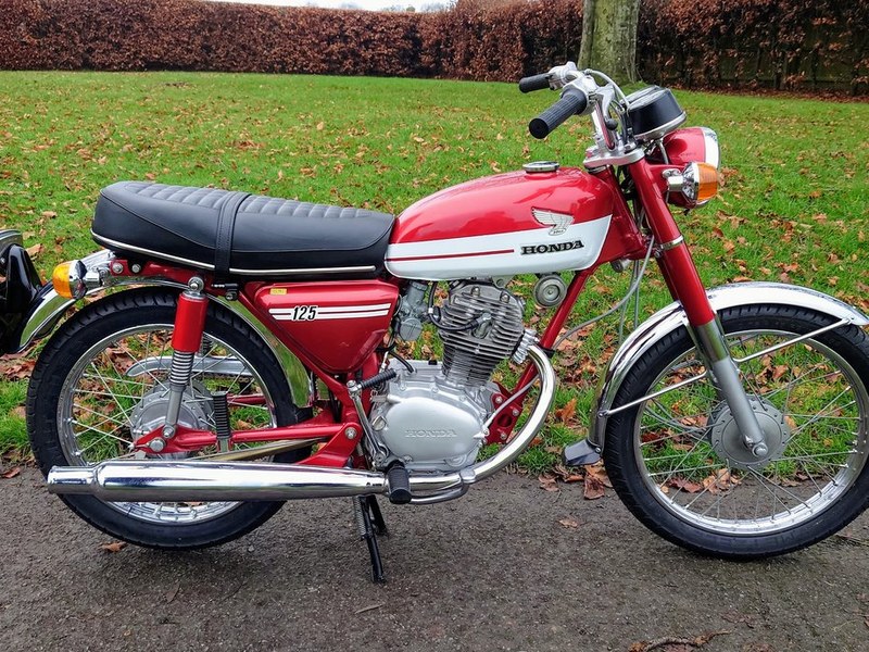 A 1973 Honda CB125 S - 30/06/2021