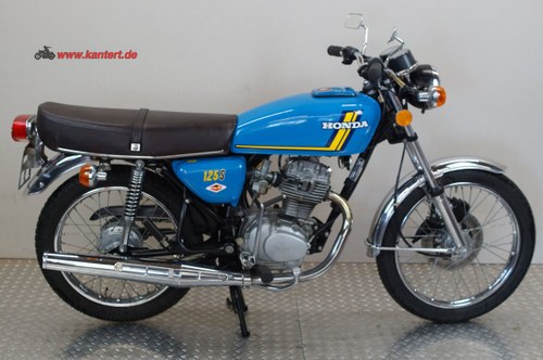 1977 Honda CB 125 S, 124 cc, 14 hp For Sale