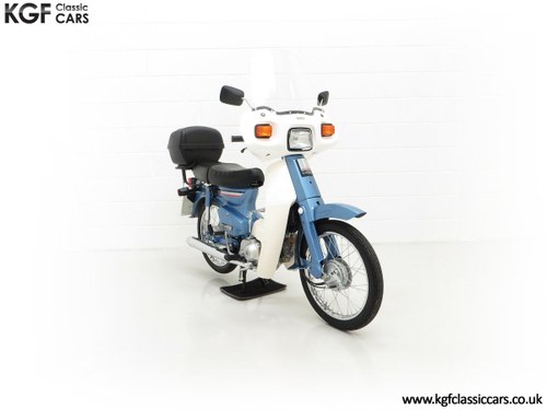 1991 A Factory Original UK Honda C90-G Cub with 193 Miles. VERKAUFT