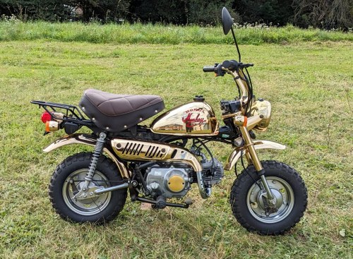 1984 Honda Z50J Gold Limited Edition Monkey 49cc For Sale by Auction