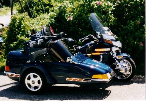 1994 Goldwing GL1500SE with sidecar , & trailer For Sale
