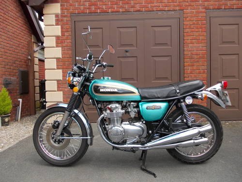 1974 Honda CB550 K1 on the road SOLD