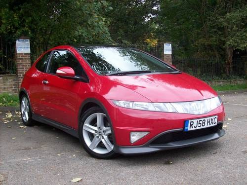 2008 Honda Civic 2.2 i-CTDi Type S GT 3dr For Sale