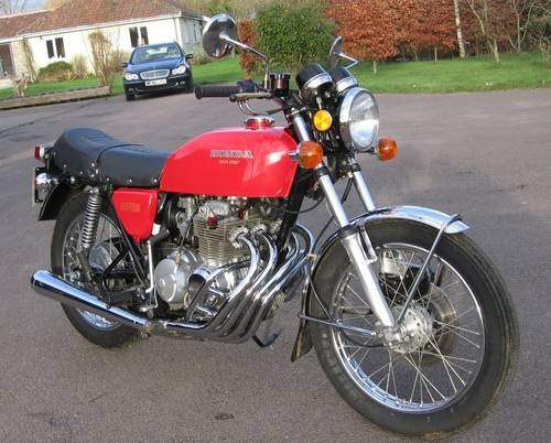 1976 Honda CB400F (four) genuine 6200 miles from new SOLD
