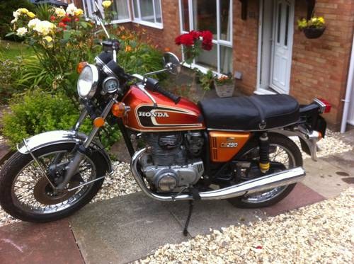 1976 Honda CB250G5 - one owner with old V5 SOLD