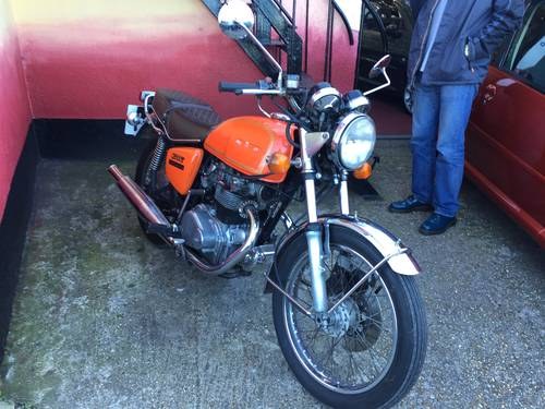 1976 Honda CB 500, loads of history, rides well!  For Sale