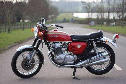 Honda CB750 CB 750 K0 1970 Candy Ruby Red VERKAUFT