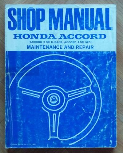 1981 Workshop manual In vendita
