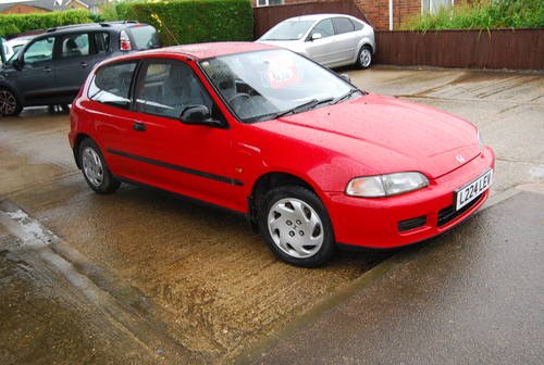 1993 Honda Civic esi auto coupe new mot on purchase For Sale