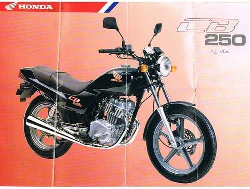 1994 Honda CB250 low mileage commuter bike SOLD