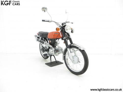 1977 An Early 5 Speed Honda SS50 in Tremendous Show Condition VENDUTO
